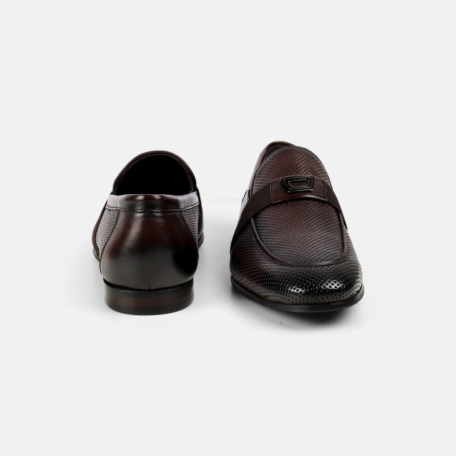 J.Fontini Men Brown Formal Moccasin (SKU: 14-1674-12-42)