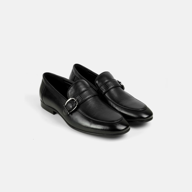 J.Fontini Men Black Formal Moccasin (SKU: 14-1675-11-41)