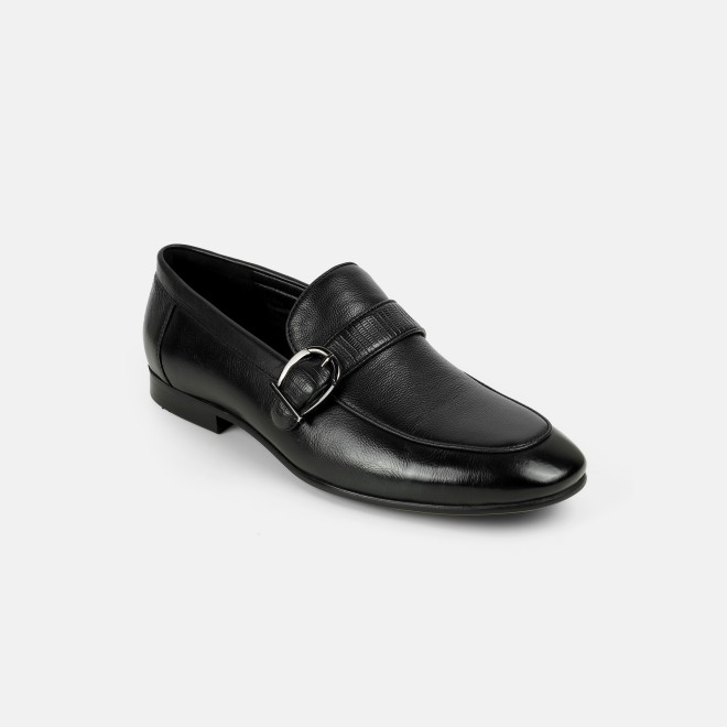 J.Fontini Men Black Formal Moccasin (SKU: 14-1675-11-41)