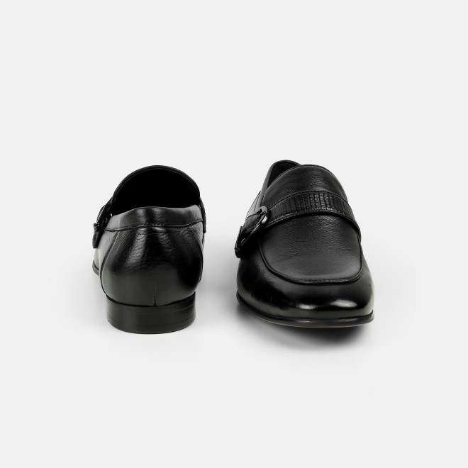 J.Fontini Men Black Formal Moccasin (SKU: 14-1675-11-41)