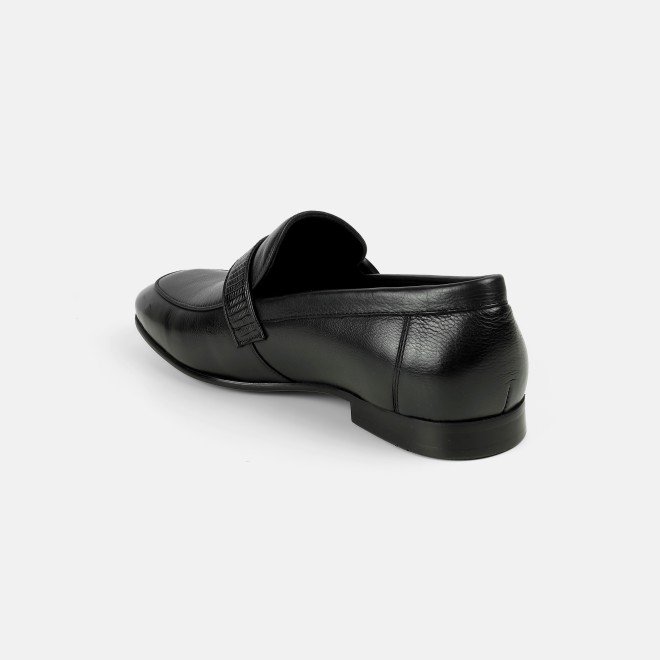 J.Fontini Men Black Formal Moccasin (SKU: 14-1675-11-41)