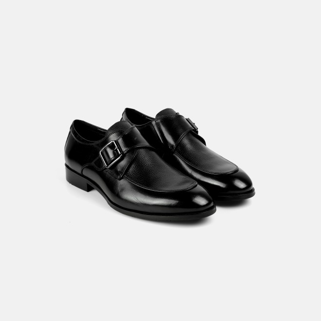 J.Fontini Men Black Formal Monk (SKU: 14-1676-11-41)