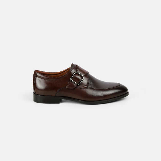 J.Fontini Men Brown Formal Monk (SKU: 14-1676-12-44)