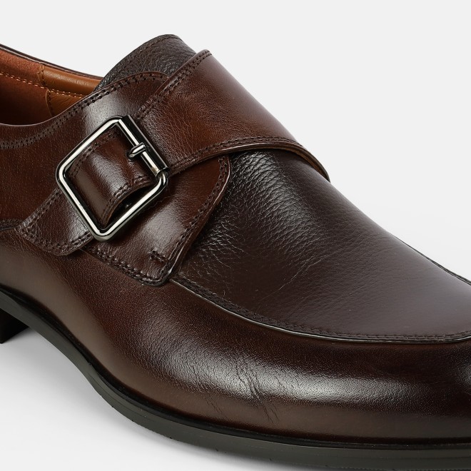 J.Fontini Men Brown Formal Monk (SKU: 14-1676-12-44)