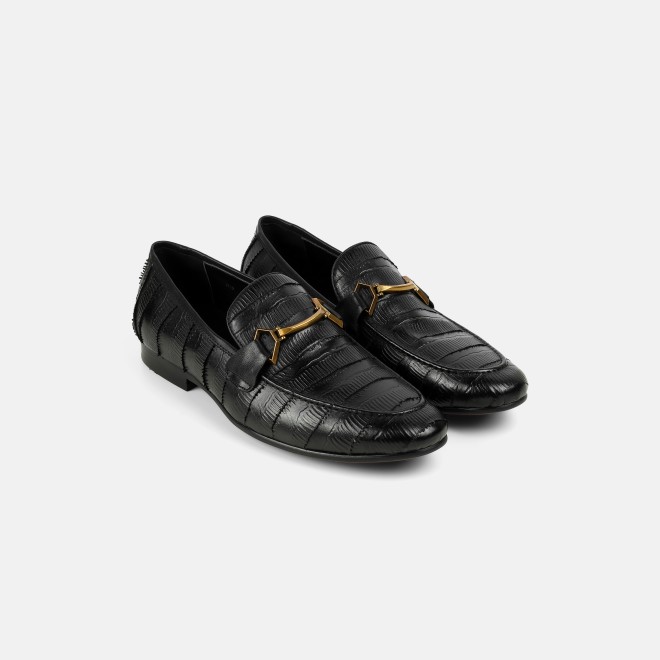 J.Fontini Men Black Formal Moccasin (SKU: 14-1677-11-40) J.Fontini Men Black Formal Moccasin (SKU: 14-1677-11-40)