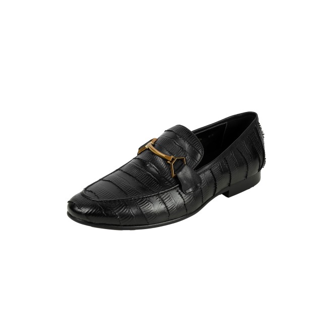 J.Fontini Men Black Formal Moccasin (SKU: 14-1677-11-40) J.Fontini Men Black Formal Moccasin (SKU: 14-1677-11-40)