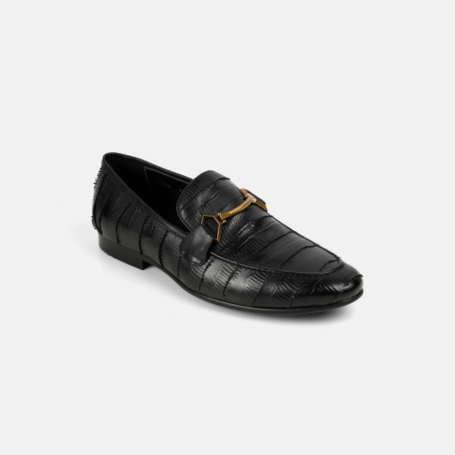 J.Fontini Men Black Formal Moccasin (SKU: 14-1677-11-40) J.Fontini Men Black Formal Moccasin (SKU: 14-1677-11-40)