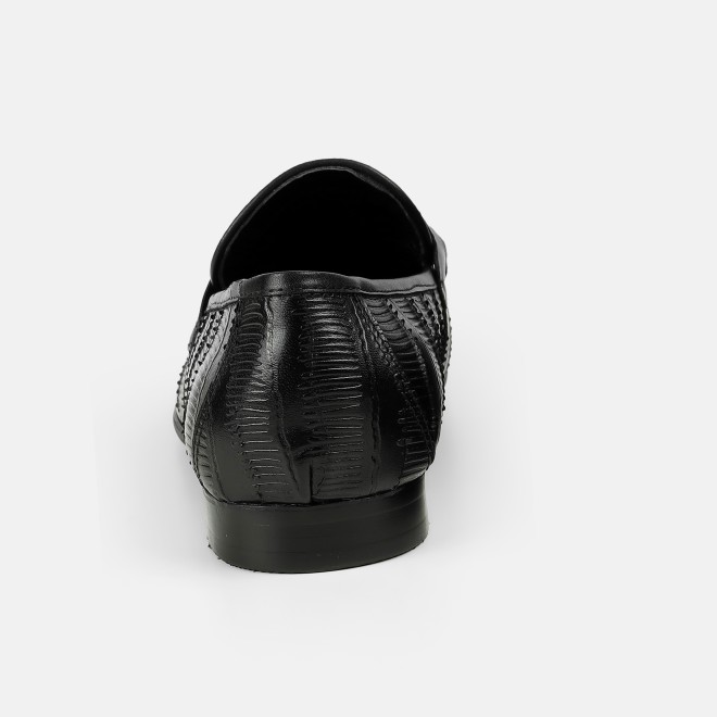 J.Fontini Men Black Formal Moccasin (SKU: 14-1677-11-40) J.Fontini Men Black Formal Moccasin (SKU: 14-1677-11-40)