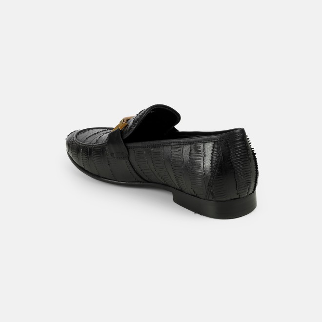 J.Fontini Men Black Formal Moccasin (SKU: 14-1677-11-40) J.Fontini Men Black Formal Moccasin (SKU: 14-1677-11-40)