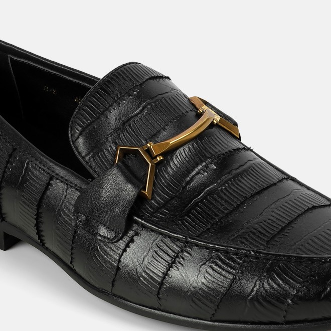 J.Fontini Men Black Formal Moccasin (SKU: 14-1677-11-40) J.Fontini Men Black Formal Moccasin (SKU: 14-1677-11-40)