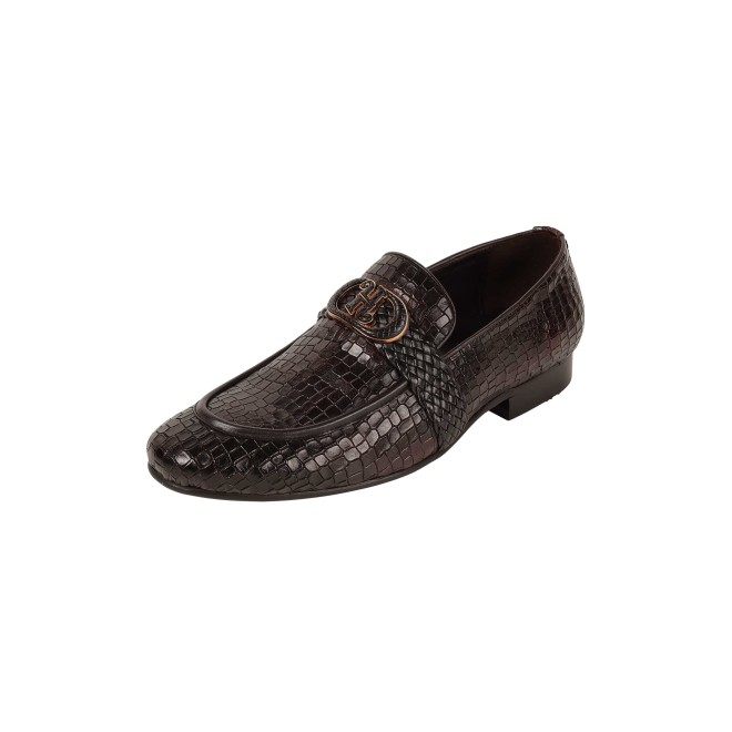 J.Fontini Men Brown Formal Moccasin (SKU: 14-1678-12-41)