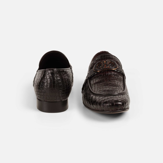 J.Fontini Men Brown Formal Moccasin (SKU: 14-1678-12-41)