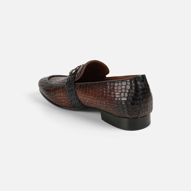 J.Fontini Men Tan Formal Moccasin (SKU: 14-1678-23-40)
