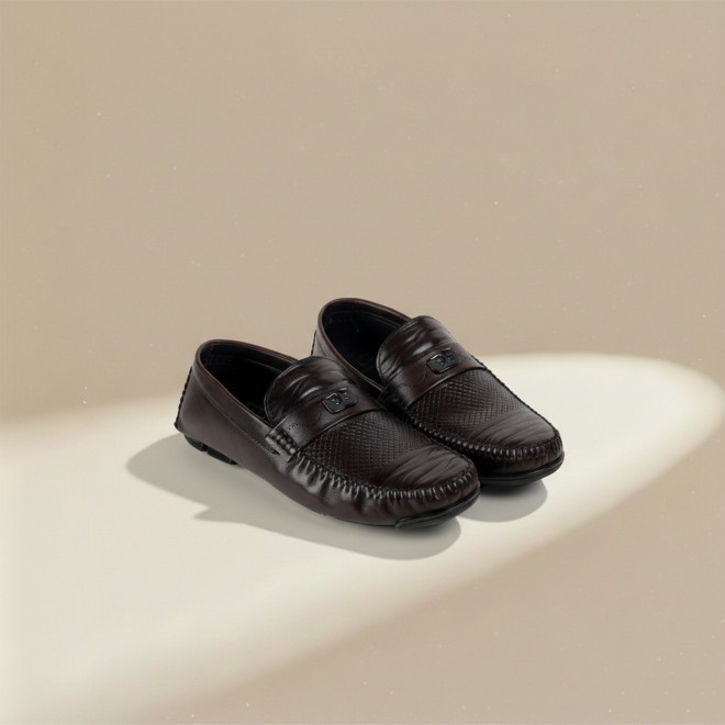 J.Fontini Men Brown Casual Loafers