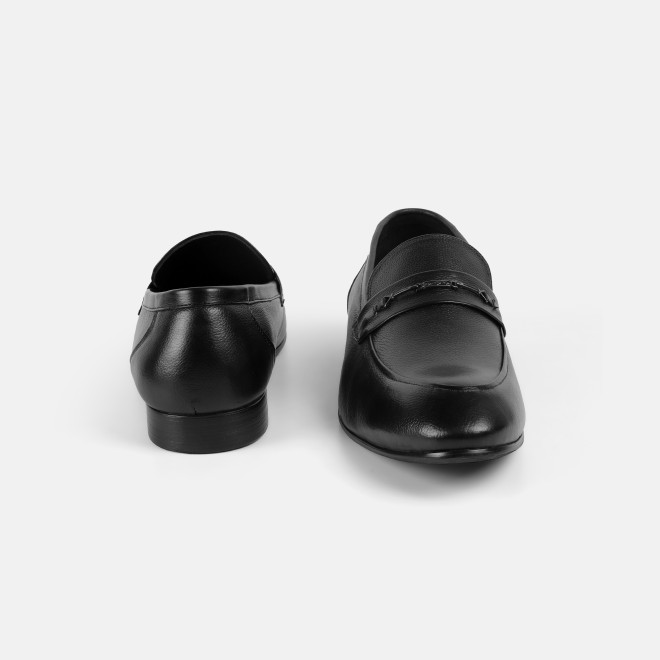 J.Fontini Men Black Formal Moccasin (SKU: 14-1684-11-40)