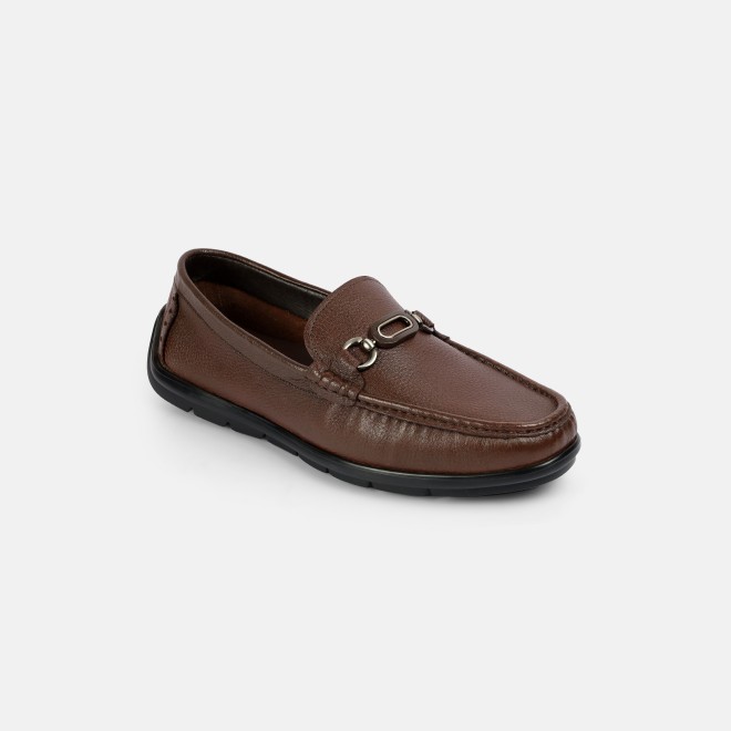 J.Fontini Men Brown Casual Loafers (SKU: 14-1686-12-40)
