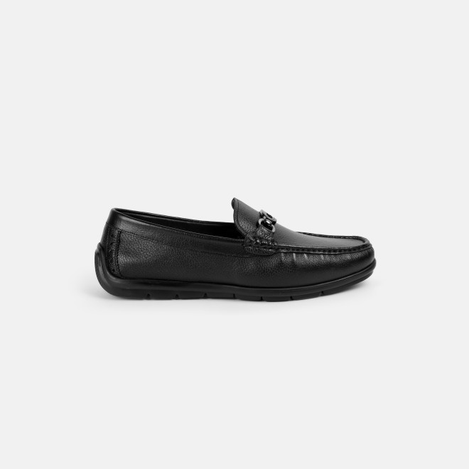 J.Fontini Men Black Casual Loafers (SKU: 14-1686-11-40)
