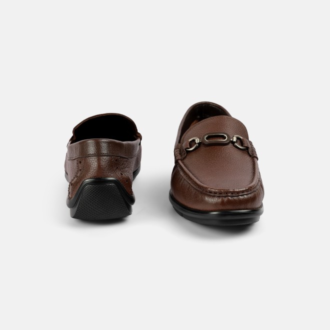 J.Fontini Men Brown Casual Loafers (SKU: 14-1686-12-40)