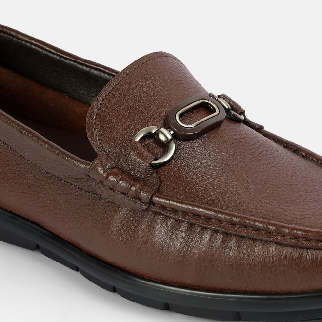 J.Fontini Men Brown Casual Loafers (SKU: 14-1686-12-40)