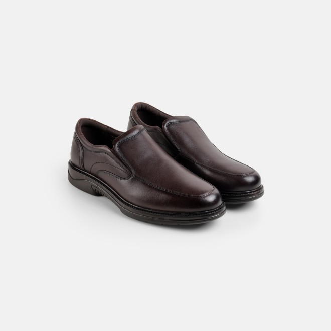J.Fontini Men Brown Formal Moccasin (SKU: 14-1690-12-40)