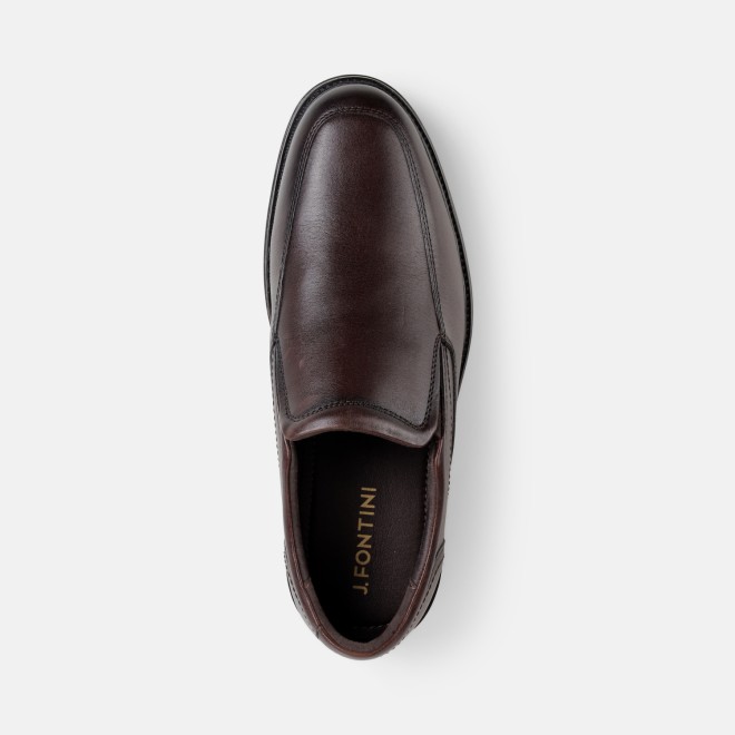 J.Fontini Men Brown Formal Moccasin (SKU: 14-1690-12-40)