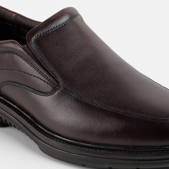 J.Fontini Men Brown Formal Moccasin (SKU: 14-1690-12-40)
