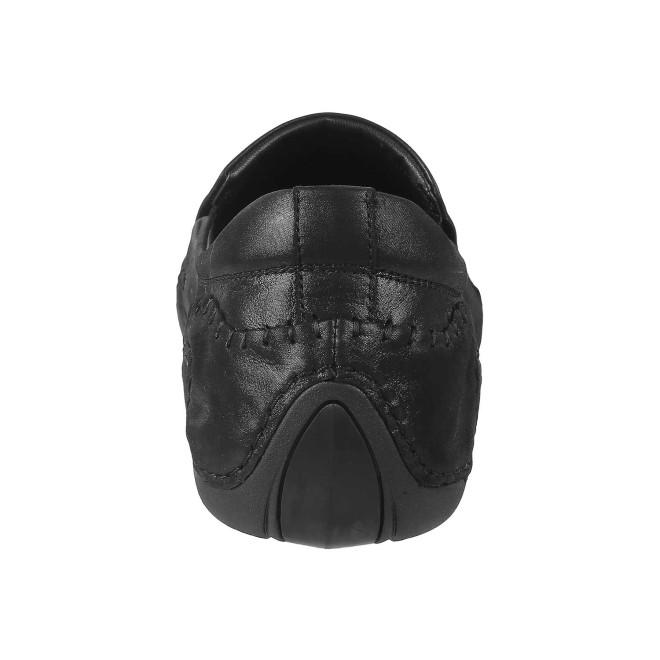J.Fontini Men Black Casual Loafers (SKU: 14-241-11-42)