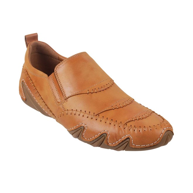 J.Fontini Men Tan Casual Loafers (SKU: 14-242-23-41)