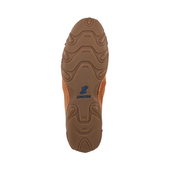 J.Fontini Men Tan Casual Loafers (SKU: 14-242-23-41)