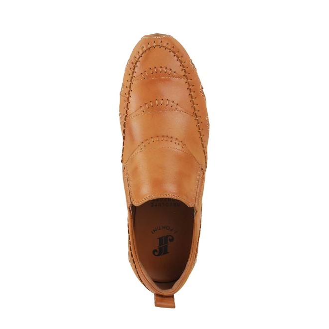 J.Fontini Men Tan Casual Loafers (SKU: 14-242-23-41)