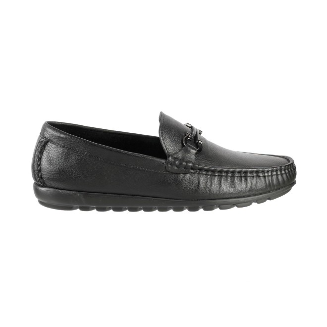 J.Fontini Men Black Casual Loafers (SKU: 14-258-11-40)