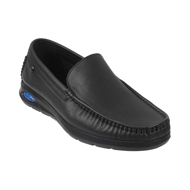 J.Fontini Men Black Casual Loafers (SKU: 14-263-11-44)