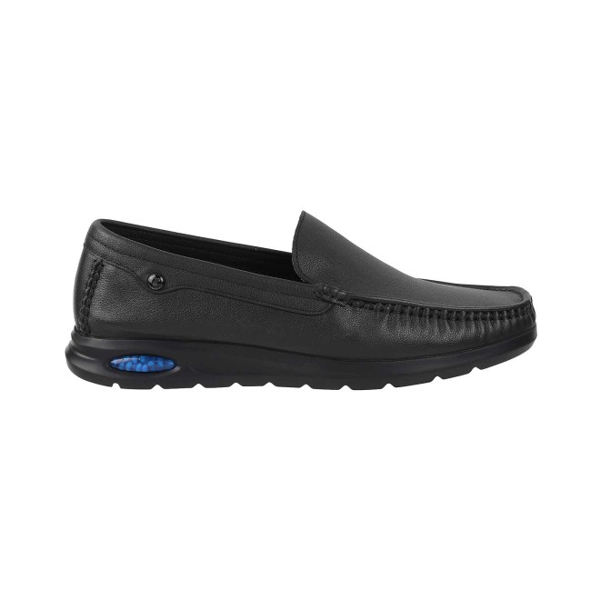 J.Fontini Men Black Casual Loafers (SKU: 14-263-11-44)
