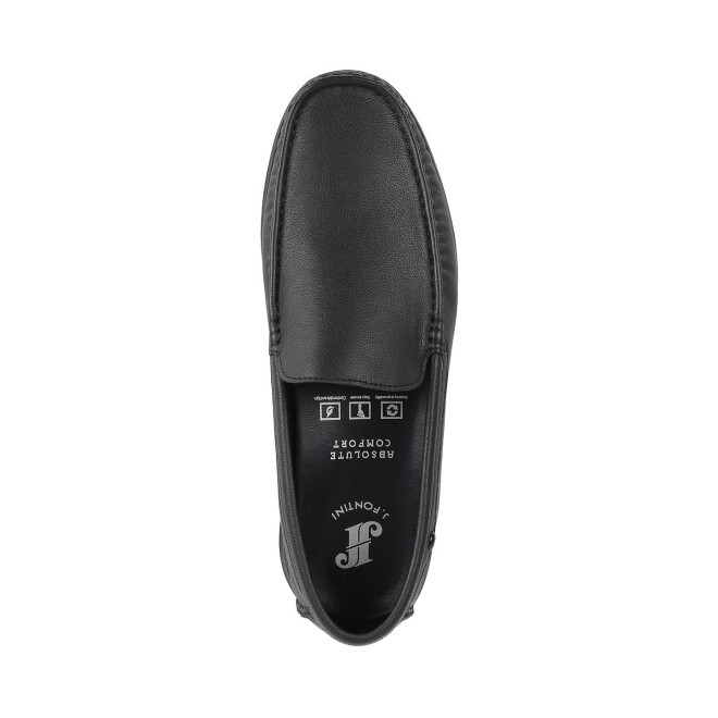 J.Fontini Men Black Casual Loafers (SKU: 14-263-11-44)