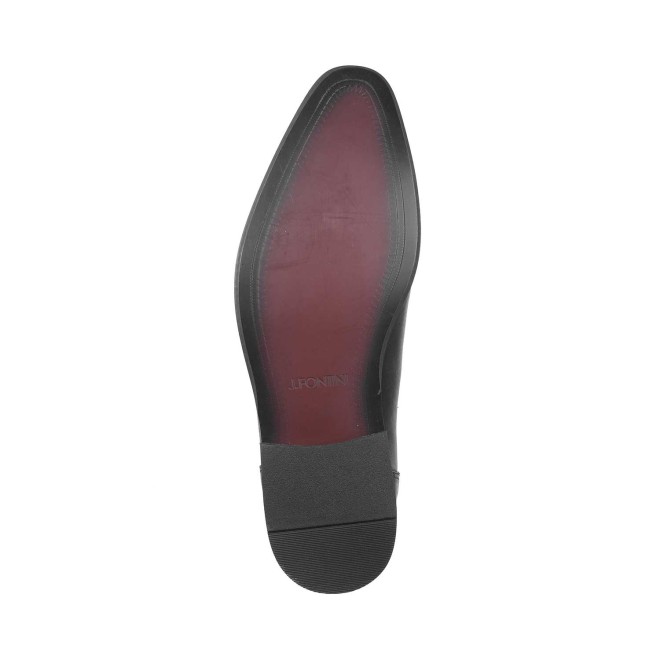 J.Fontini Men Black Formal Boots (SKU: 14-479-11-45)