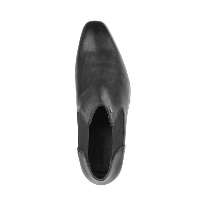 J.Fontini Men Black Formal Boots (SKU: 14-479-11-45)