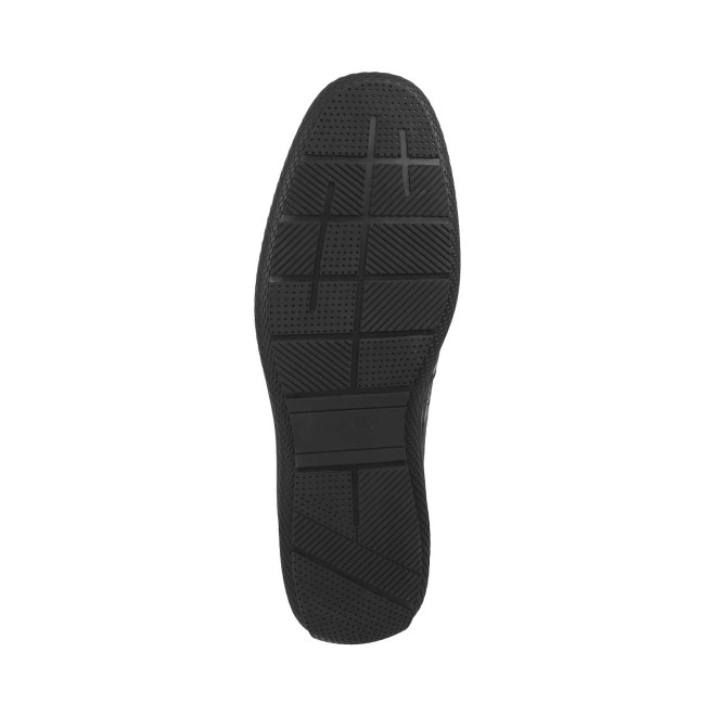 J.Fontini Men Black Casual Loafers (SKU: 14-696-11-40)