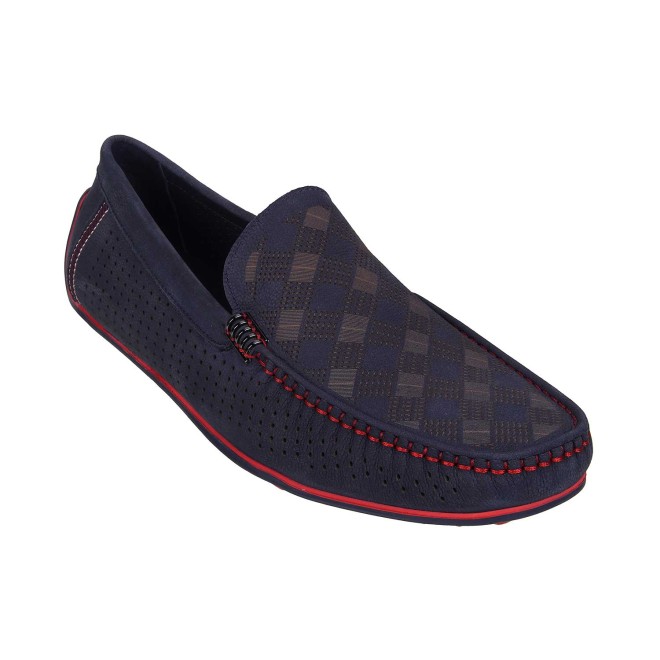 J.Fontini Men Navy-Blue Casual Loafers (SKU: 14-714-17-40)
