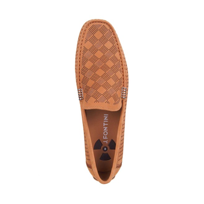 J.Fontini Men Tan Casual Loafers (SKU: 14-714-23-40)