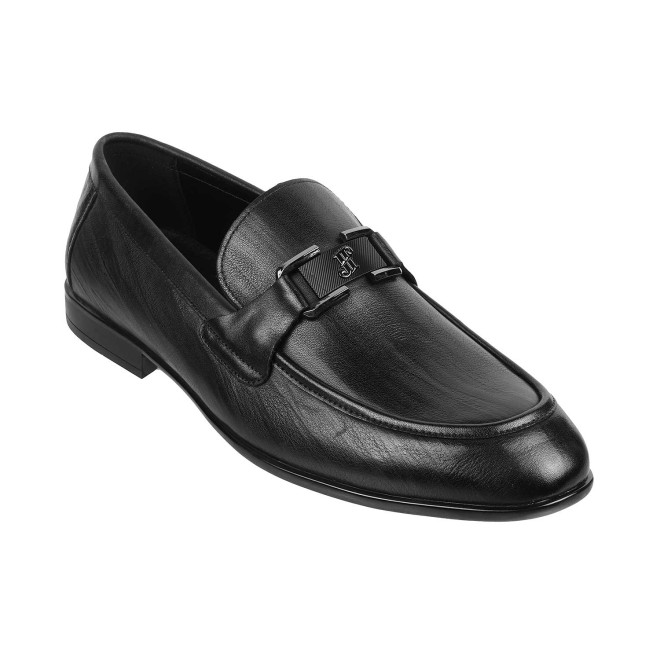 J.Fontini Men Black Formal Moccasin (SKU: 14-726-11-41)
