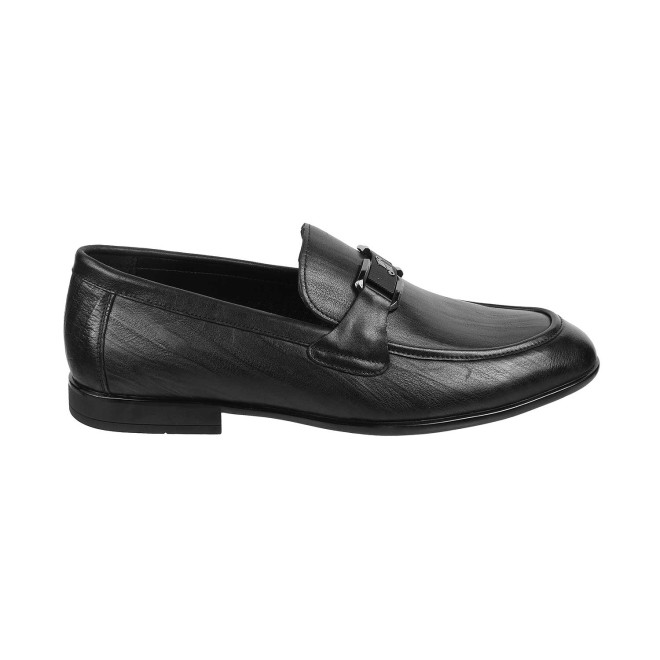 J.Fontini Men Black Formal Moccasin (SKU: 14-726-11-41)