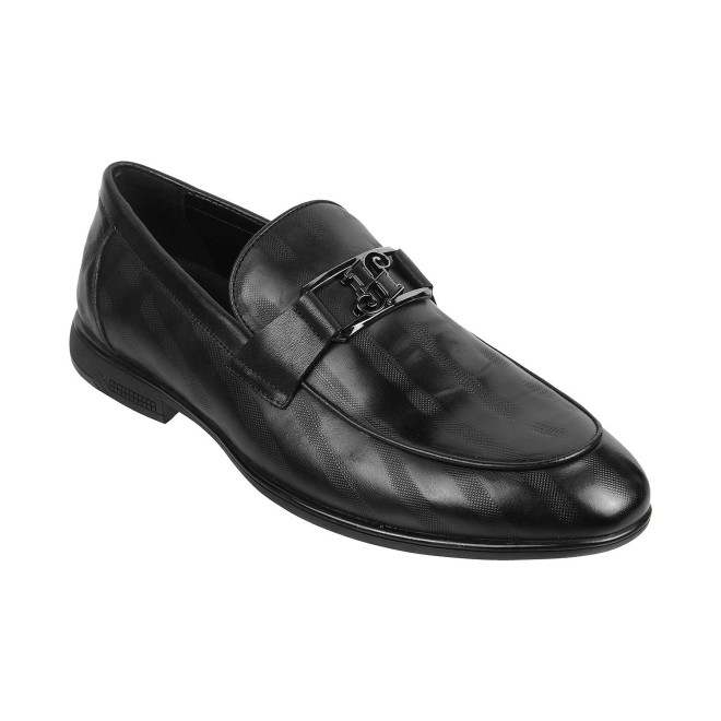 J.Fontini Men Black Formal Moccasin (SKU: 14-738-11-41)