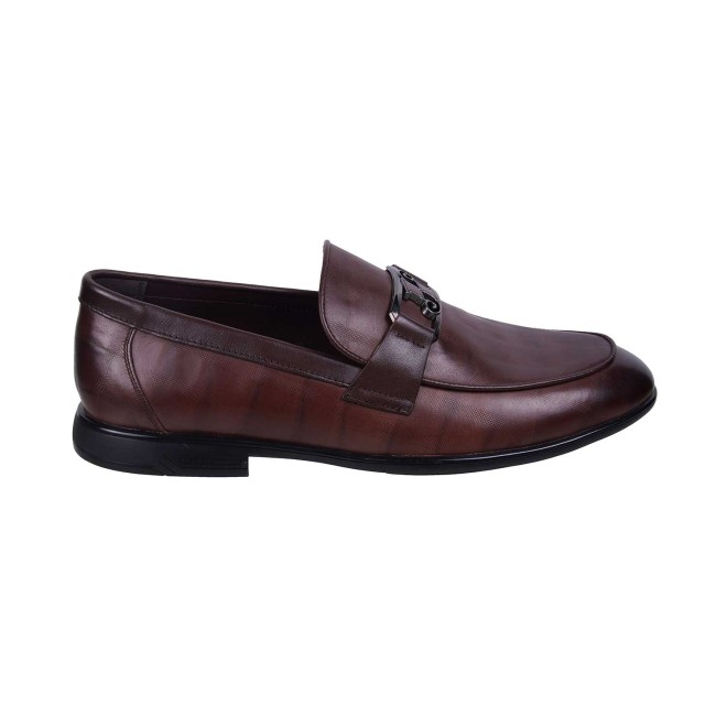 J.Fontini Men Brown Formal Moccasin (SKU: 14-738-12-42)