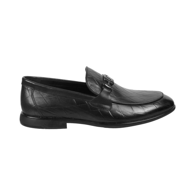 J.Fontini Men Black Formal Moccasin (SKU: 14-739-11-40)