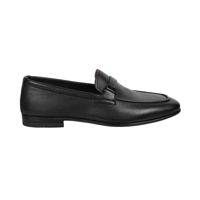J.Fontini Men Black Formal Moccasin (SKU: 14-744-11-40)