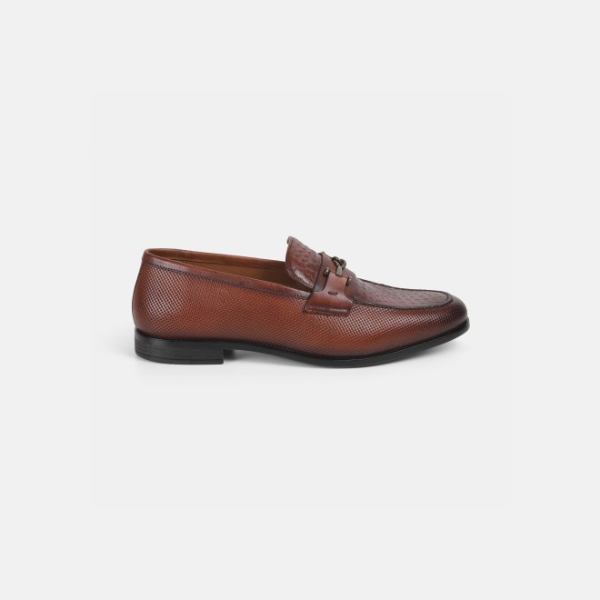J.Fontini Men Tan Formal Moccasin (SKU: 14-860-23-39)