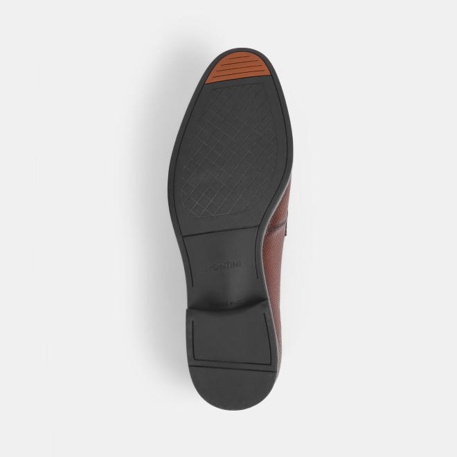 J.Fontini Men Tan Formal Moccasin (SKU: 14-860-23-39)