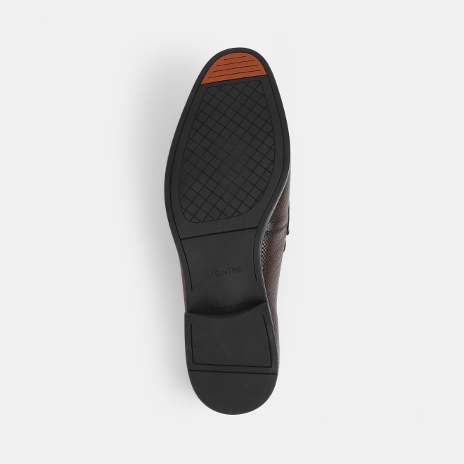 J.Fontini Men Wine Formal Moccasin (SKU: 14-860-58-39)