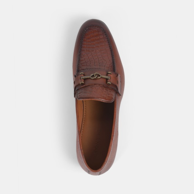 J.Fontini Men Tan Formal Moccasin (SKU: 14-860-23-39)