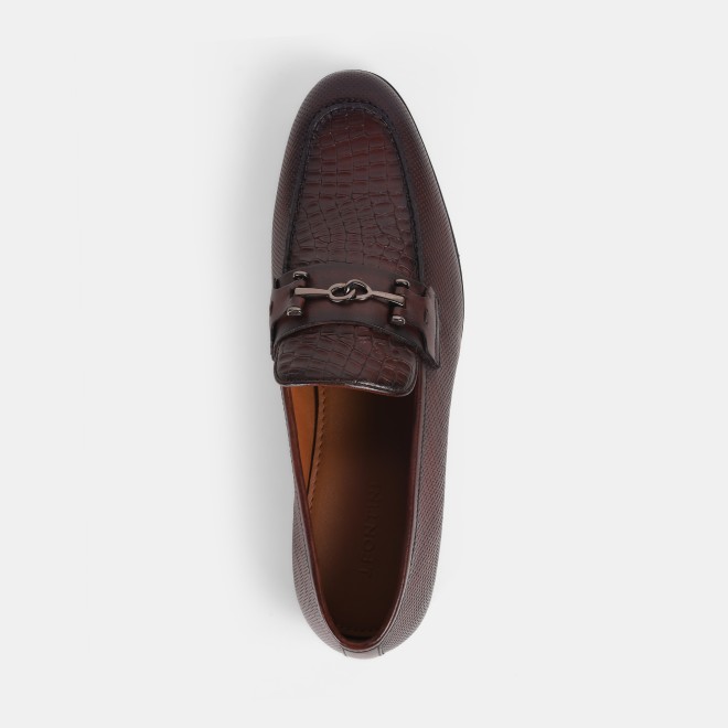 J.Fontini Men Wine Formal Moccasin (SKU: 14-860-58-39)